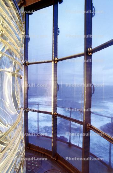 First order Fresnel Lens, Yaquina Head Lighthouse, Oregon, West Coast, Pacific Ocean