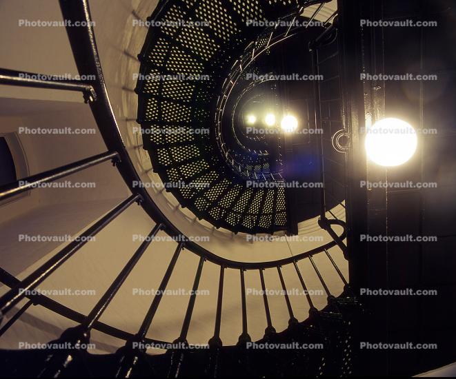 Spiral Staircase, Yaquina Head Lighthouse, Oregon, West Coast, Pacific Ocean, spiral staircase