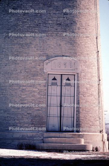 Kenosha Southport Lighthouse, Simmons Island, Kenosha, Wisconsin, Lake Michigan, Great Lakes, Doors, Doorway, Entrance, Entryway