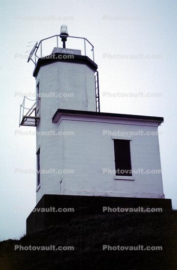 Lime Kiln Point LIghthouse, San Jaun Island, Puget Sound, Washington State, West Coast