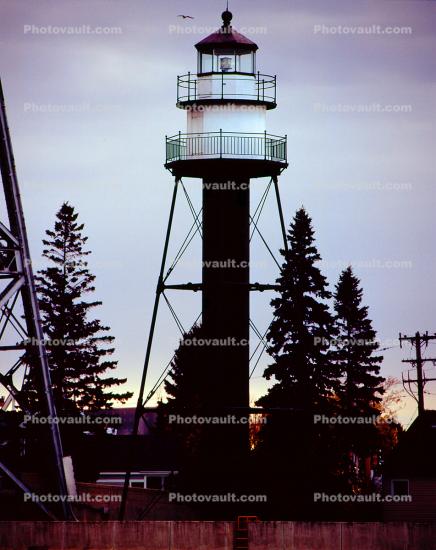 Duluth Harbor South Breakwater Inner Lighthouse, Lake Superior, Great Lakes