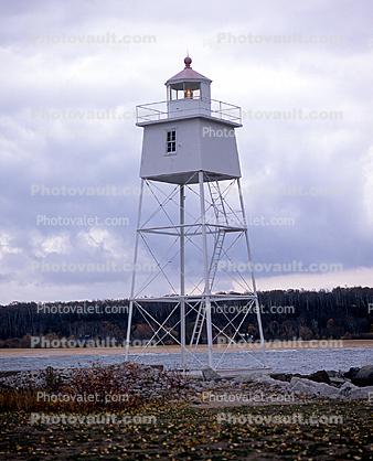 Grand Marais Lighthouse, Michigan, Lake Superior, Great Lakes