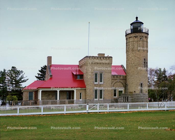 Old Mackinac Point LIghthouse, Michigan, Great Lakes