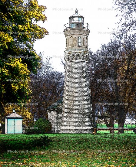 Fort Niagara Lighthouse, Lake Ontario, New York State, Great Lakes