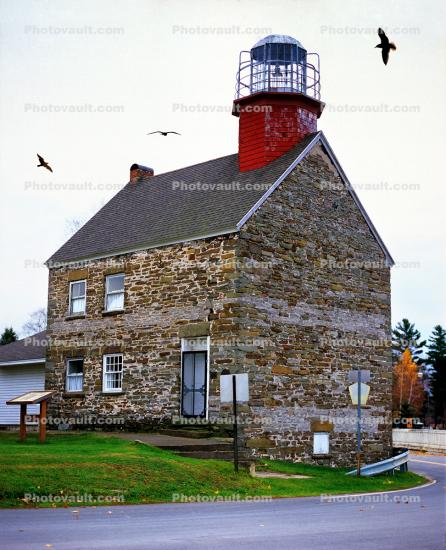 Selkirk Lighthouse, Lake Ontario, New York State, Great Lakes