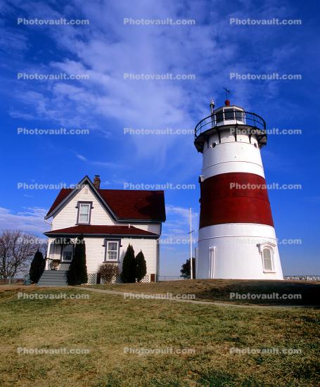 Stratford Point Lighthouse, Housatonic River, Connecticut, East Coast, Eastern Seaboard, Atlantic Ocean