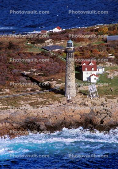 Cape Ann Lighthouse, Thacher Island, East Coast, Eastern Seaboard, Atlantic Ocean