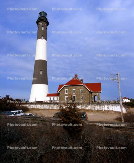 Fire Island Lighthouse, Long Island, New York State, Atlantic Ocean, Eastern Seaboard, East Coast