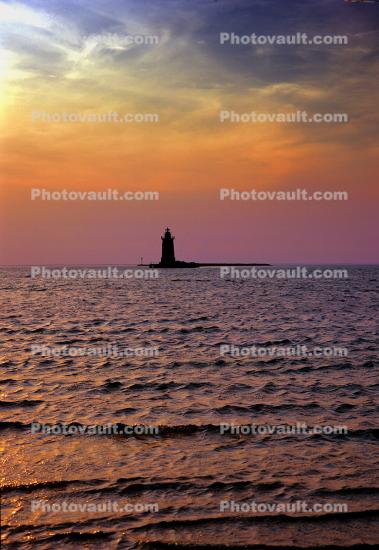 Delaware Breakwater Lighthouse, Lewes, Delaware, East Coast