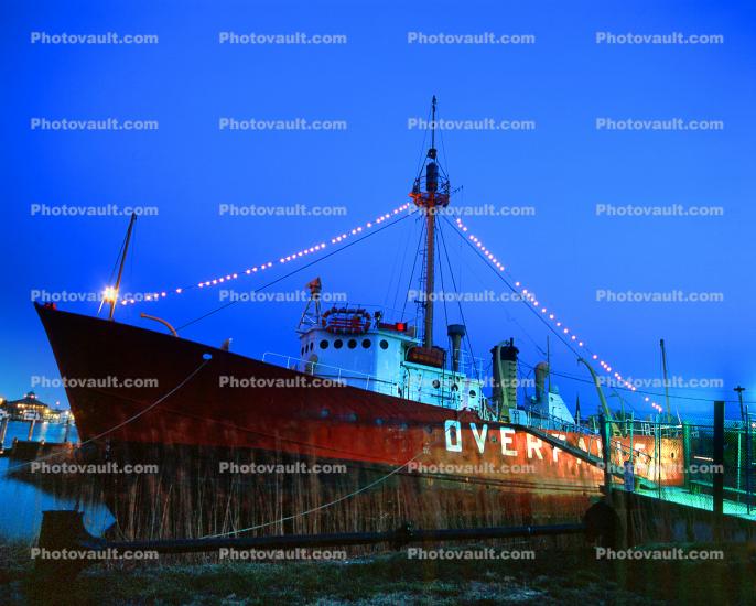 Lightship Overfalls (LV 118), DE, Delaware, Atlantic Ocean, Eastern Seaboard, East Coast, Lightvessel