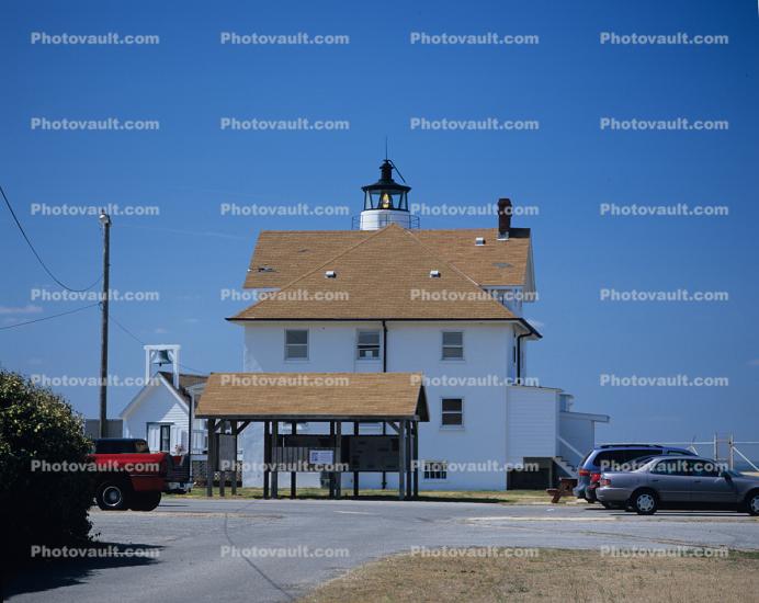 Cove Point Lighthouse, 1828, Chesapeake Bay, Maryland, East Coast, Atlantic Ocean, Eastern Seaboard, building