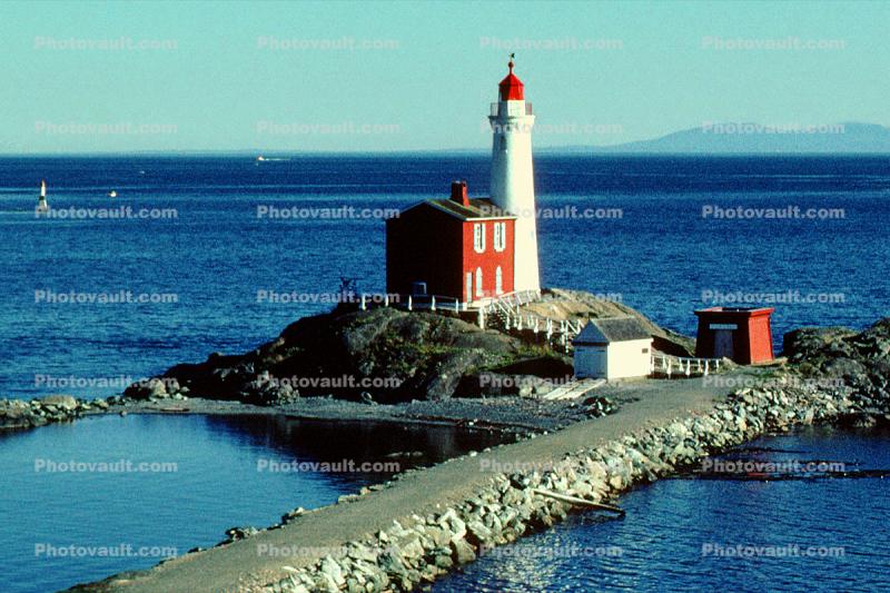 Fisgard Lighthouse National Historic Site, Fort Rodd Hill National Historic Park, Vancouver Island, British Columbia, Canada