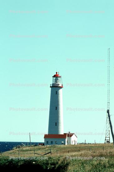 Cap-des-Rosiers Lighthouse, Cap-des-Rosiers, Land's End, Gaspesie Peninsula, Quebec, Canada