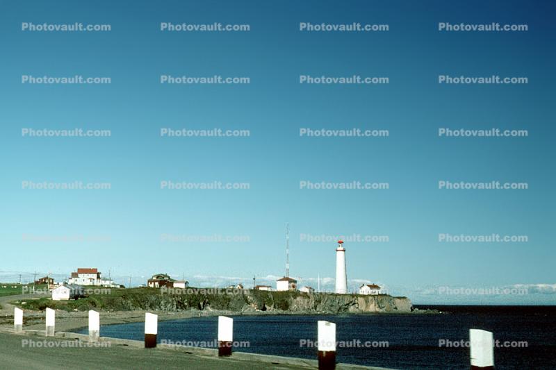 Cap-des-Rosiers Lighthouse, Cap-des-Rosiers, Land's End, Gaspesie Peninsula, Quebec, Canada