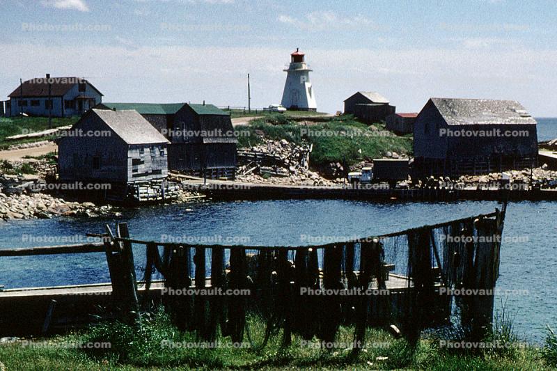 Neil Harbor Light, Cape Breton Highlands National Park, Neil's Harbor, Cape Breton Island, Victoria County, Nova Scotia, Canada