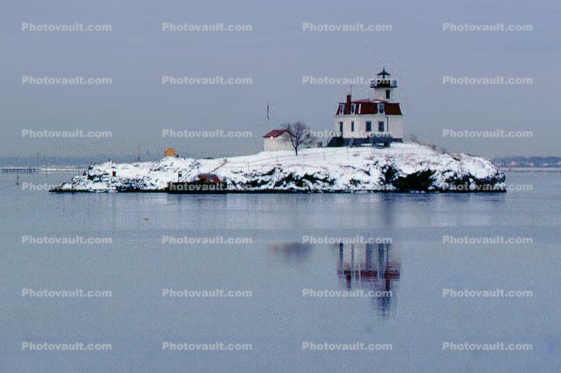 Pomham Rocks Light, East Providence, Rhode Island, Octagonal on square house, Atlantic Seaboard, East Coast