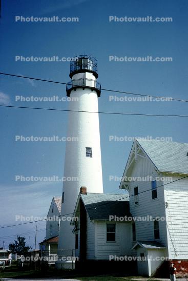 Fenwick Island Lighthouse, October 1973