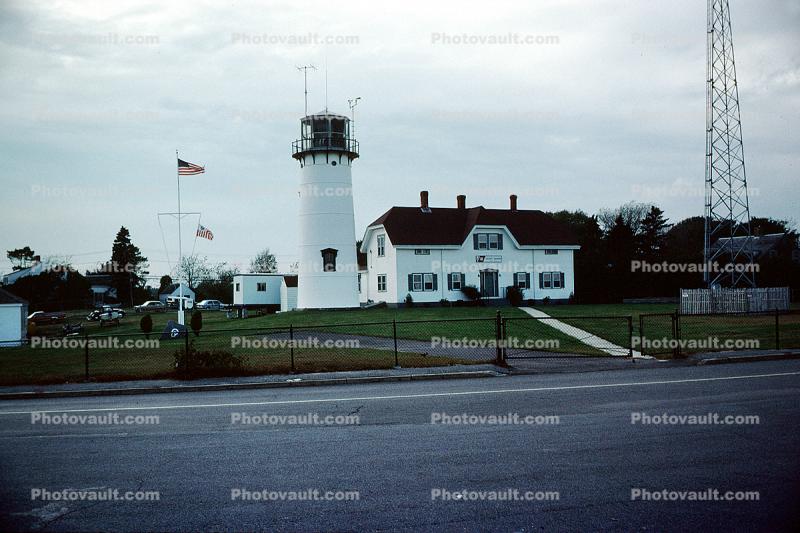 Chatham Lighthouse, Massachusetts, Atlantic Ocean, East Coast, Eastern Seaboard, Windy, Windblown