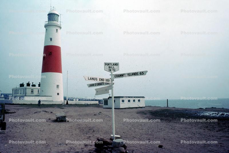 Portland Bill Lighthouse, county of Dorset, England