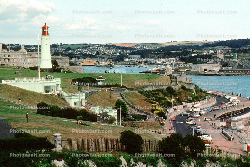 1759 Eddystone Light (Smeaton's Tower), Plymouth, tapered granite tower