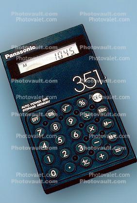 Electronic Adding Machine, Calculator, keyboard, 1990's