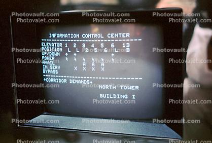 Information Control Center, Glass Computer Screen