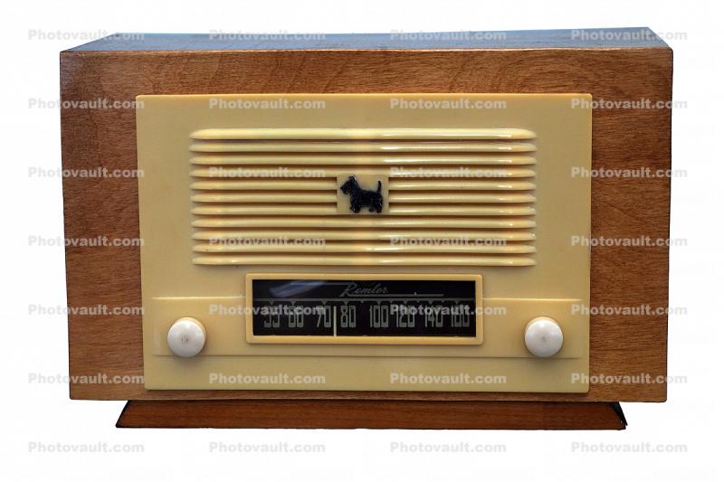 Remler Model 5560 radio, 1948, Scottie Dog