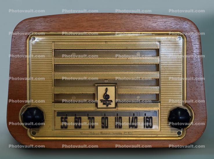 Emerson Radio Model 578A, Plywood, wood, 1946