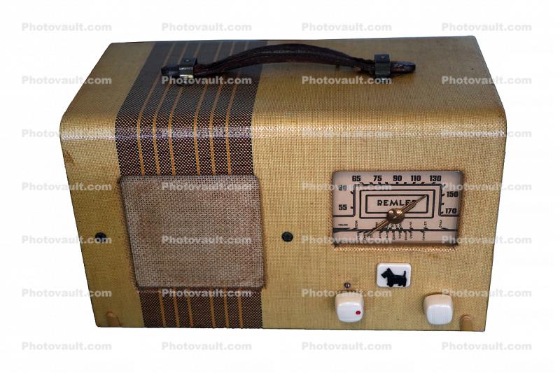 Remler Company Model 92 Picnic, 1940, Portable Radio, Scottie Dog