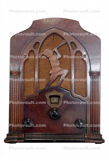 Model 25 Peter Pan, 1932, Jackson Bell Company, Cathedral Radio Photo-object