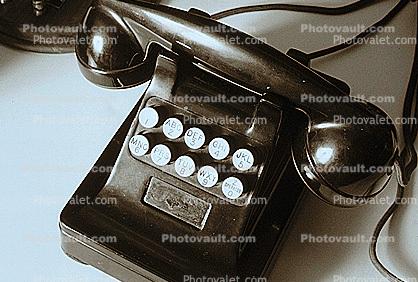 Early Phone, push button, no dial