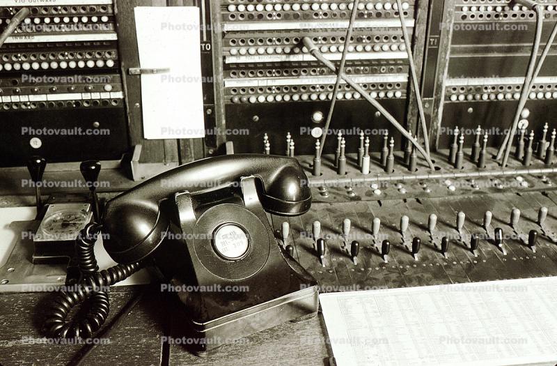 Telephone, Switchboard, Patch Bay