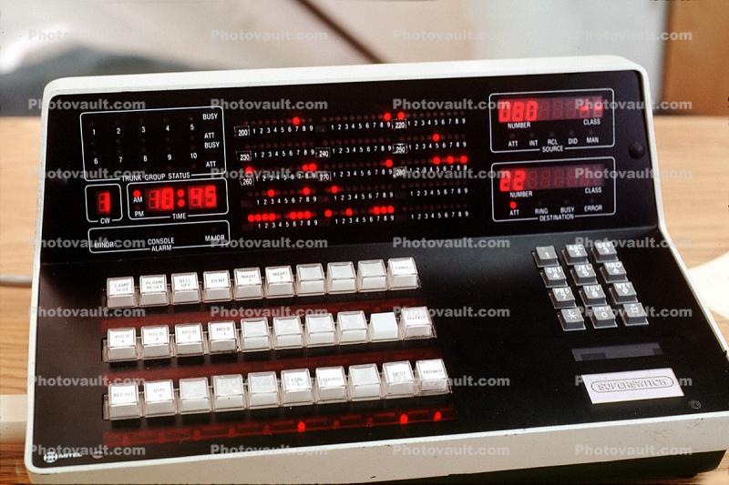 Mitel Superswitch, Switchboard, 1980s