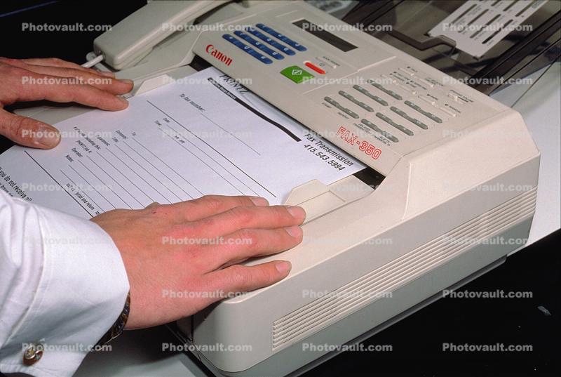 Fax Machine, Copier, Canon Fax-350