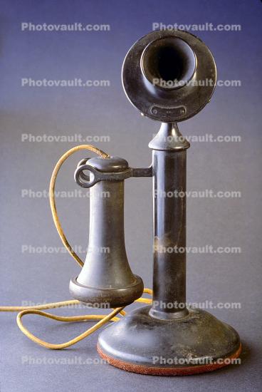 Upright Desk Set, Old Phone, 1890s