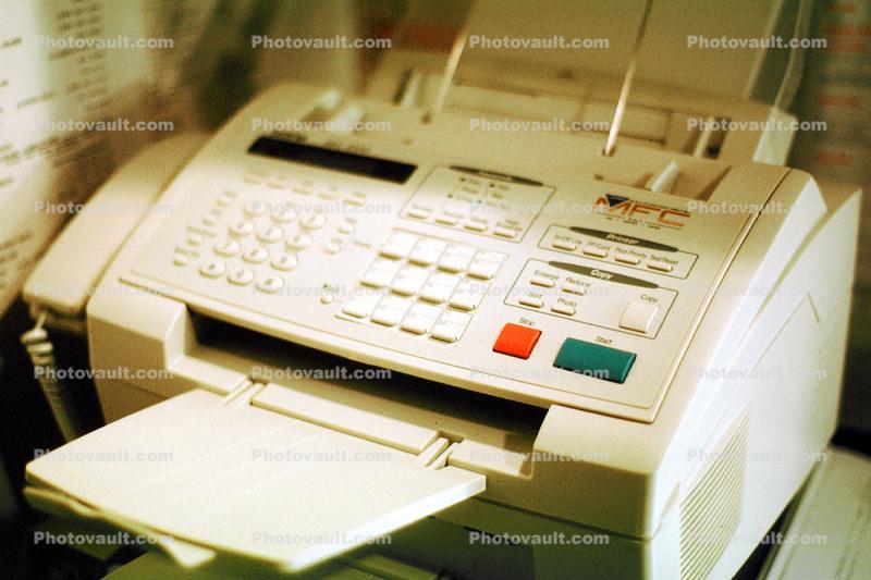 Fax Machine, Copier, Copy Machine, 1980s