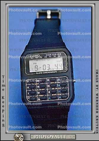 LCD Digital Wristwatch, Casio