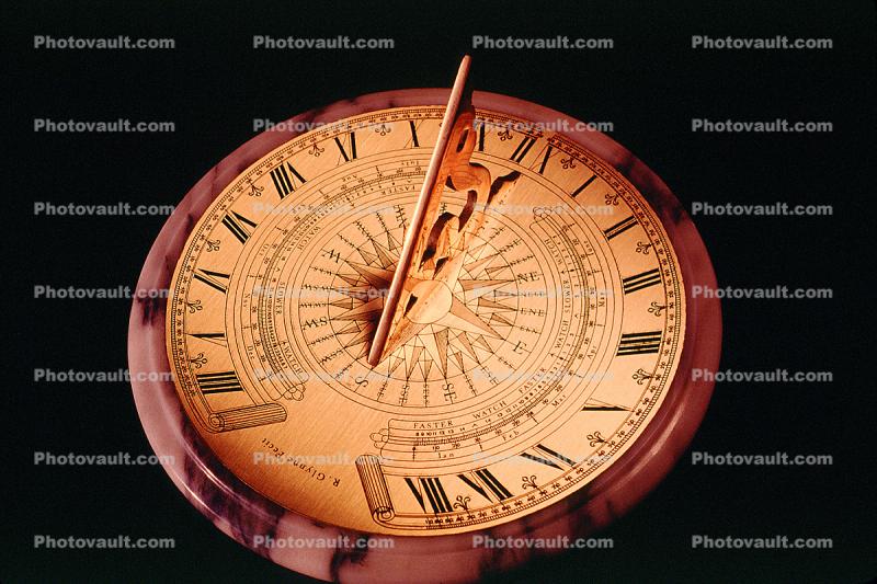 sundial, Round, Circular, Circle
