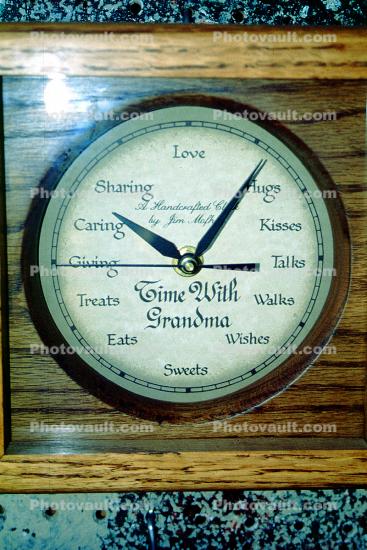 Time with Grandma Clock