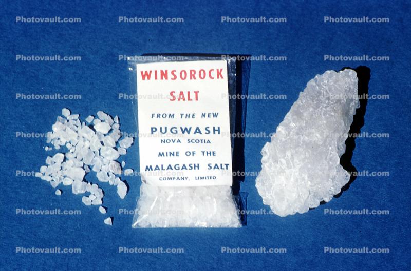 Wnsorock Salt, from the Pugwash, Malagash Salt