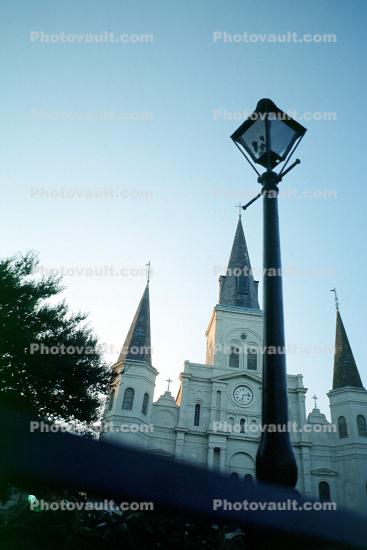 Saint Louis Cathedral, Cathedral-Basilica of Saint Louis King of France, French Quarter