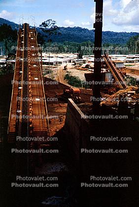 Conveyer Belt, Loading Dock, Bukit Ibam, Malaysia, 1950s