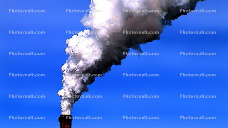 Smoke Exhaust Air Pollution, Smokestack, Hydrocarbon Smog