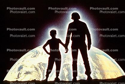 Father and Son, The Dawn of Earth, Global Warming, Twilight