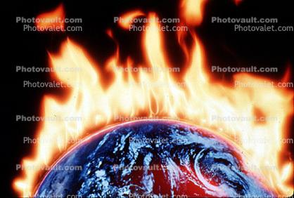 global warming, explosion, armagedon, armaggedon, armageddon, The World Ablaze, Burning Globe, flames, fire, circle, round, Climate Change, Earth, circular
