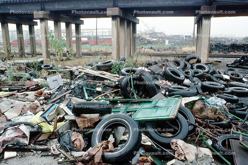 Rubbish, Trash, Tires, Junk