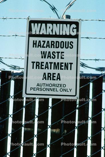 Hazardous Waste Treatment Area