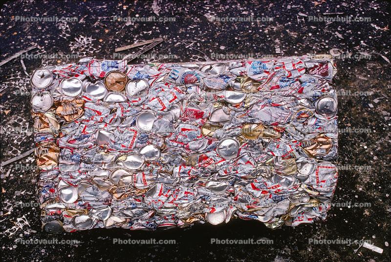 Crushed Aluminum Cans