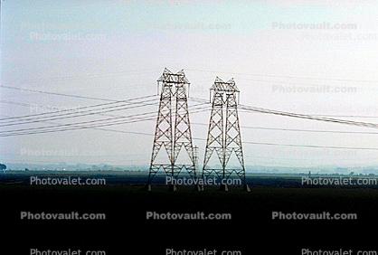 Tower, Transmission Towers, Pylons, Transmission Lines, Powerline