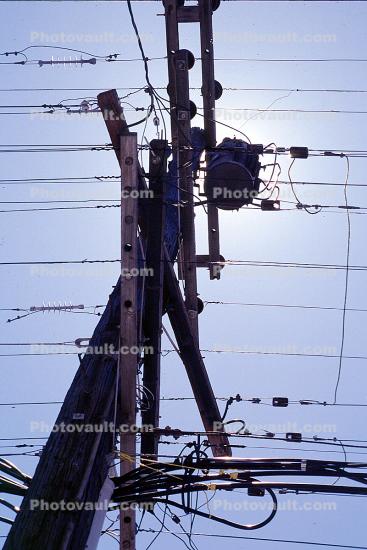 transformer, wires wires and more wires, Transmission Lines, Powerline, Powerpole